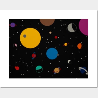 Outer Space Posters and Art